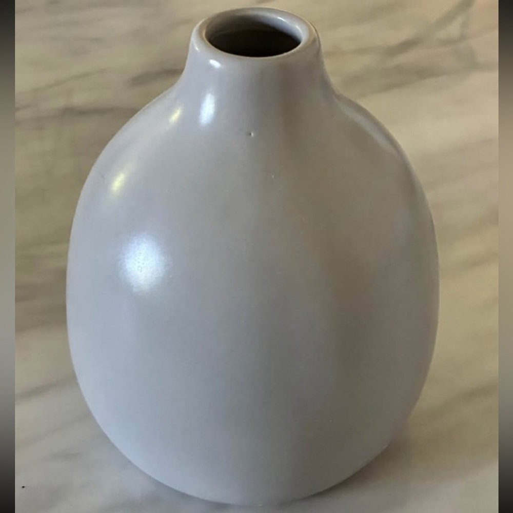 Williams Sonoma Gray Bud Vase